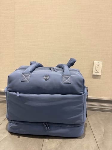 Customer photo review of Sport Nylon Drop Bottom Duffel Bag