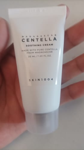 Customer photo review of Madagascar Centella Soothing Cream