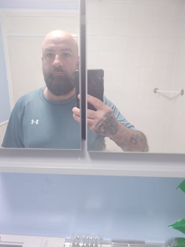 Customer photo review of Instant Dye Shampoo