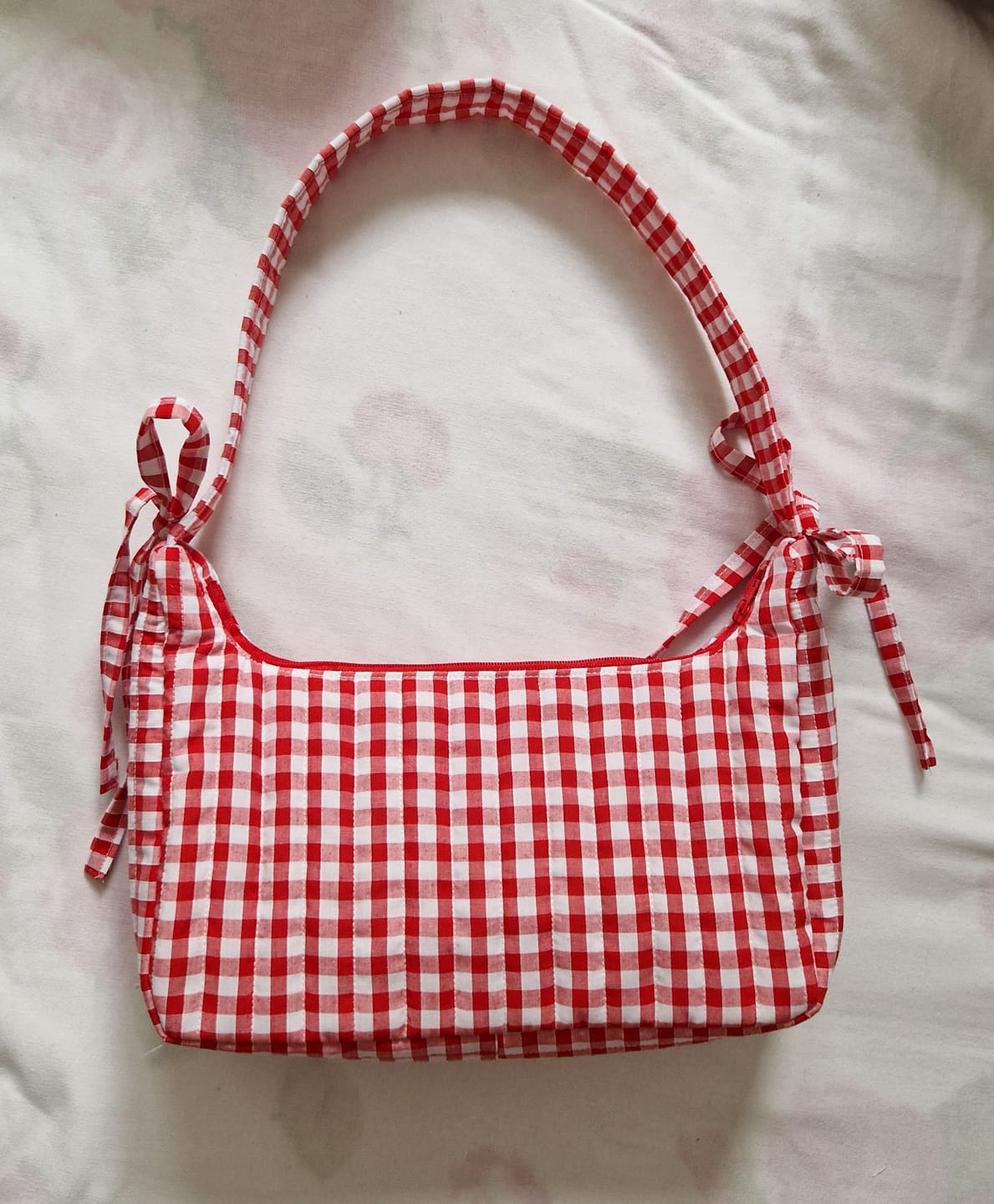 Customer photo review of 1/4 inch Gingham Polycotton Fabric