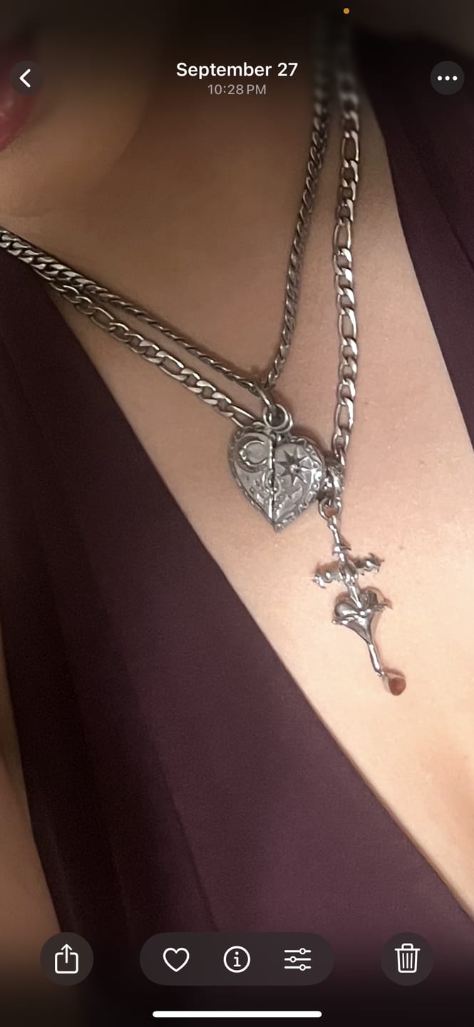 Customer photo review of SACRIFICE PENDANT
