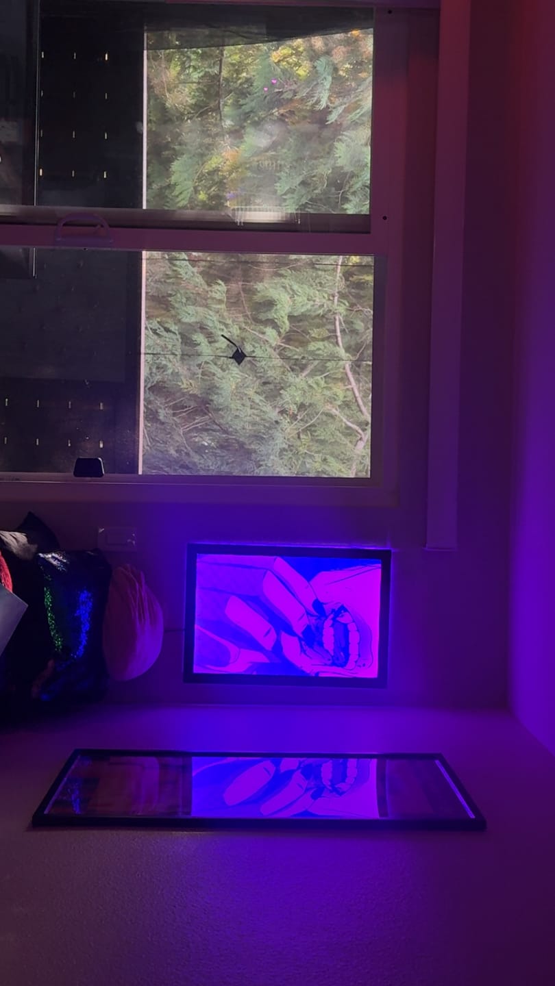 Customer photo review of Pre- Order Lightbox Frame (16x24 in)
