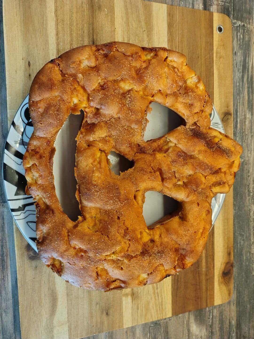 Customer photo review of Halloween Kuchenform – Wilton Jack-o’-Lantern Kürbisform