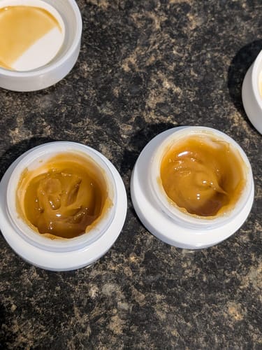 Customer photo review of White Runtz Live Rosin