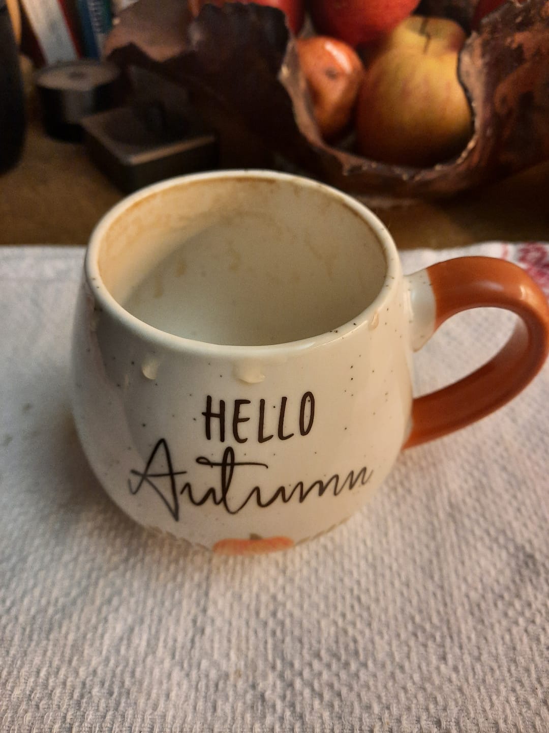 Customer photo review of Herbst-Tasse – Keramiktasse mit Herbstmotiv
