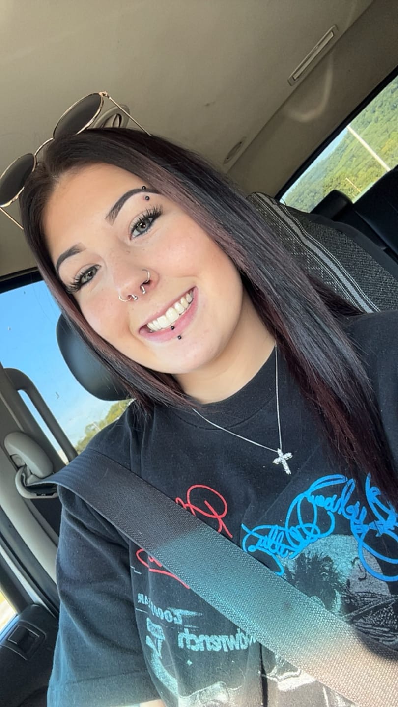 Customer photo review of Amazonia Icy Volcano Gray Prescription Colored Contact Lenses