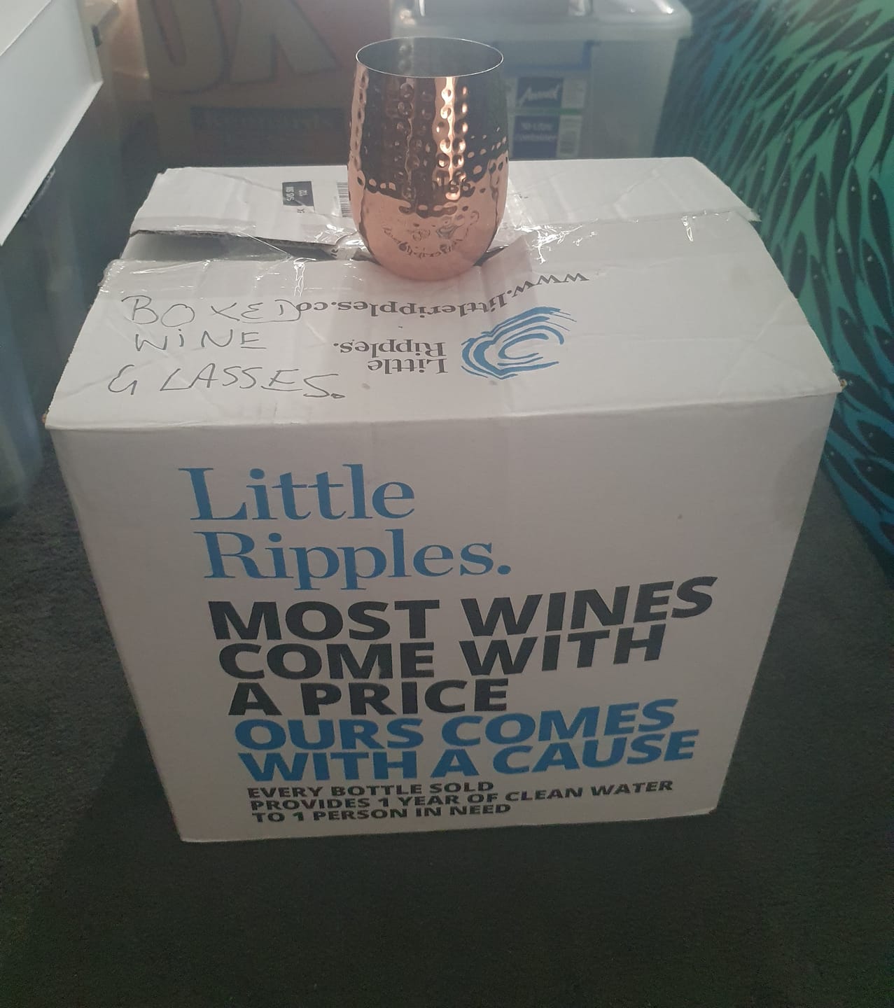 Customer photo review of Low Alcohol Pinot Grigio - 6pk