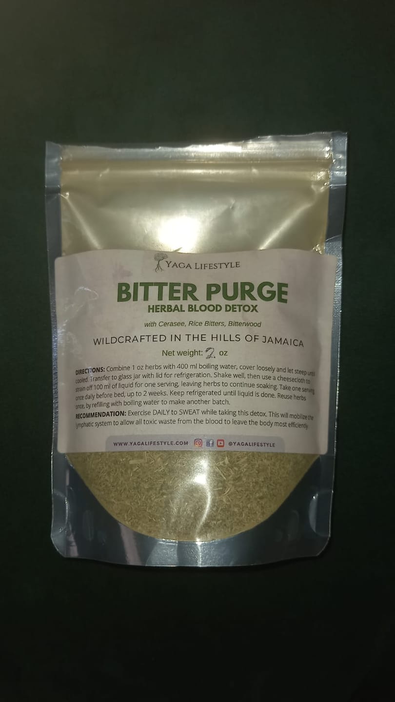 Customer photo review of Bitter Purge Herbal Detox - Alkaline Blood Cleansing Herbs