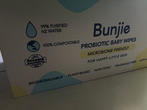 Customer photo review of 24 Pack of Probiotic Baby Wipes