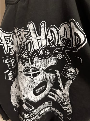 Customer photo review of FADEHOOD X KNOCK HOODIE