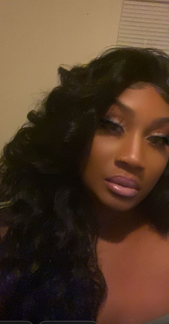 Customer photo review of Sensationnel Bare Lace Glueless Human Hair Blend 100% Full Lace Wig - FULL LACE UNIT 4