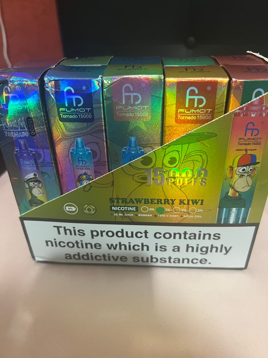 Customer photo review of RandM Tornado 15000 Disposable Vape