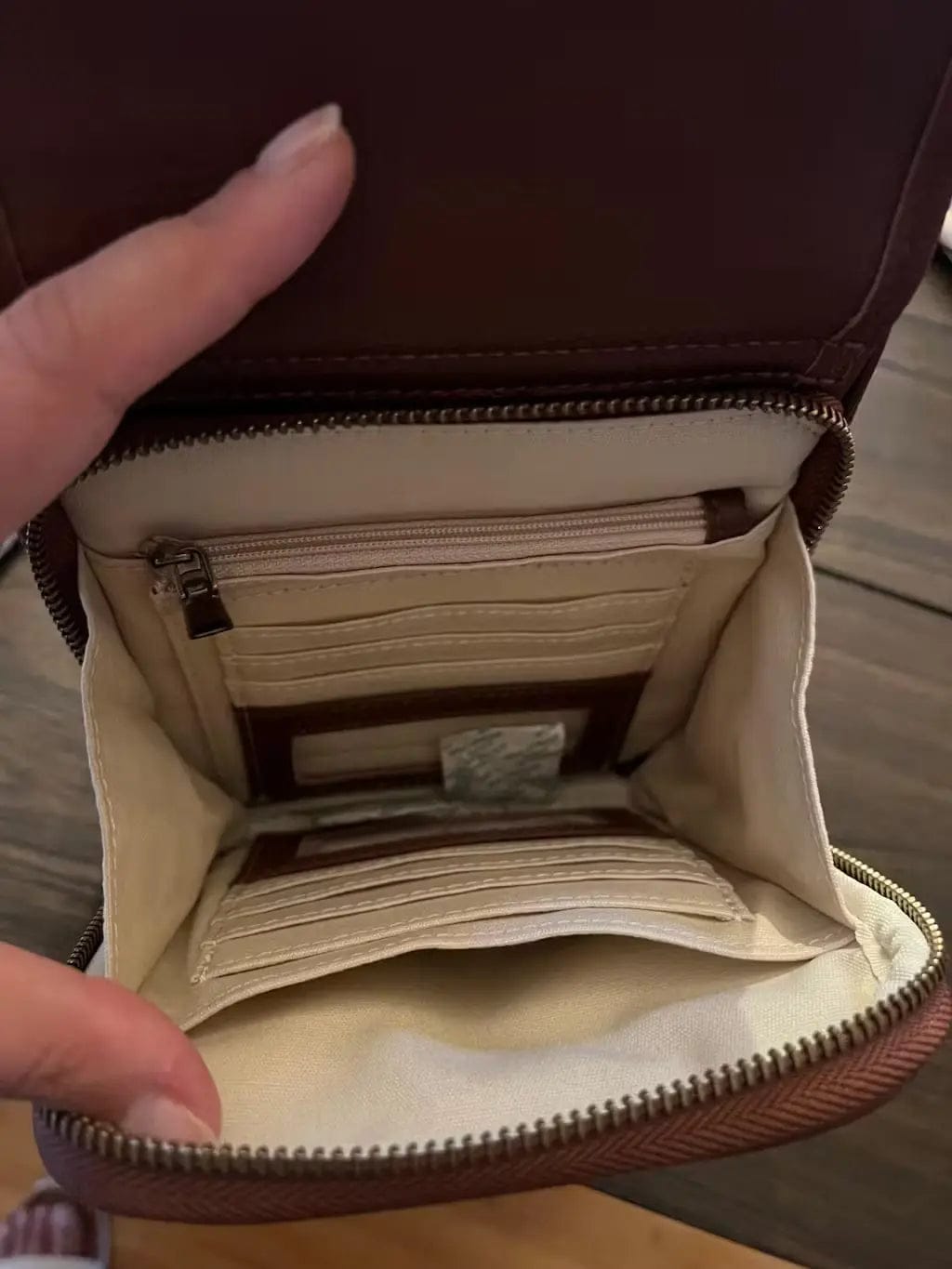 Customer photo review of Laipan - The Roomiest Crossbody bag