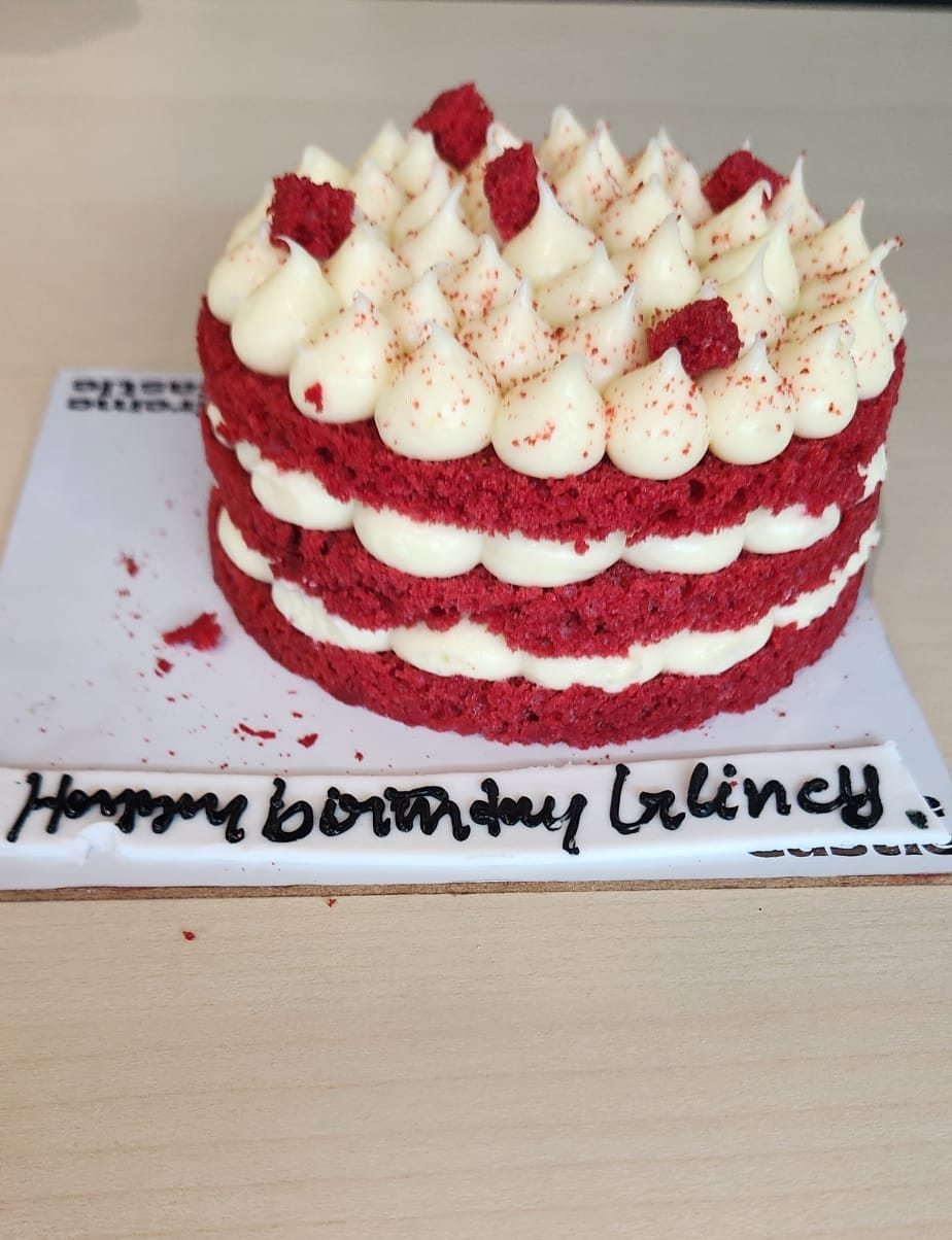 Customer photo review of Red Velvet