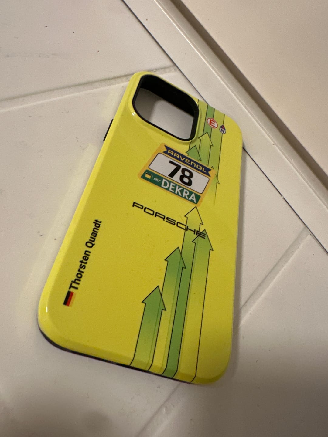 Customer photo review of Grello Porsche GT Livery - Individuelle Premium Hülle für iPhone