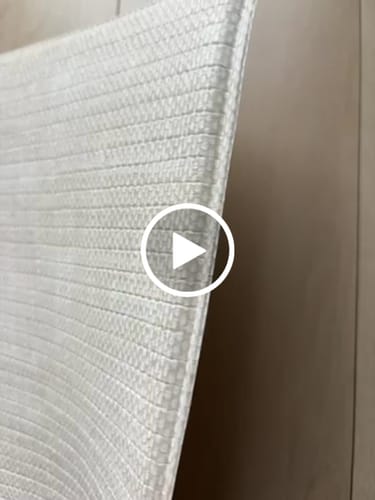 Customer video review of 【デザインリニューアル売り切り特価】 PARKLON やわらかクッションマット アウトレット-Natural fabric beige-