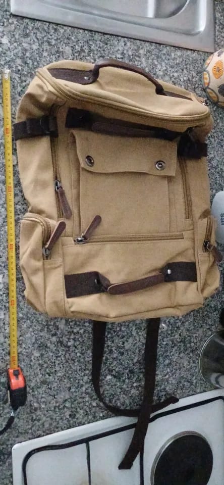 Customer photo review of Sac à Dos de Voyage Vintage <br>Nomade