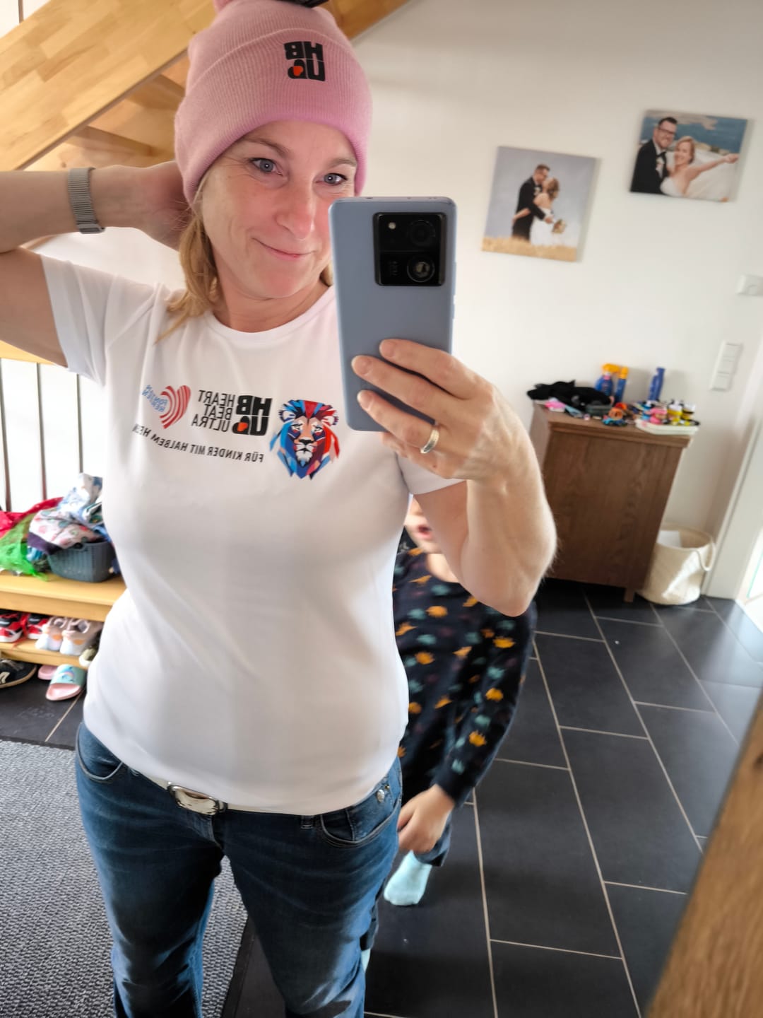 Customer photo review of Fontanherzen & Heartbeat Kollektion 2025 - Sport T-Shirt Frauen