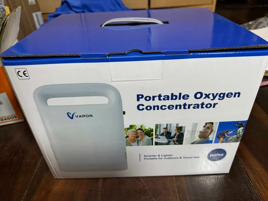 Customer photo review of VARON VP-2 Generatore di ossigeno portatile, sistema di erogazione di ossigeno a pulsazioni 5 litri/minuto.