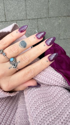 Customer photo review of Limited Edition 6 - Fiery Frost Dipping Powder