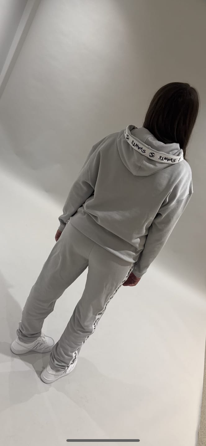 Customer photo review of Girls Core Earthknit™ 2-Piece Hoodie & Jogger Harbour Mist Set | Save 10%