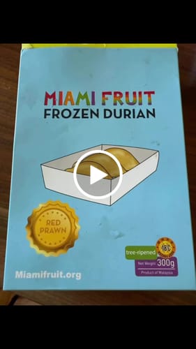 Customer video review of Durian Variety Pack - 3 Trays (Musang King, D101, & Puyat)
