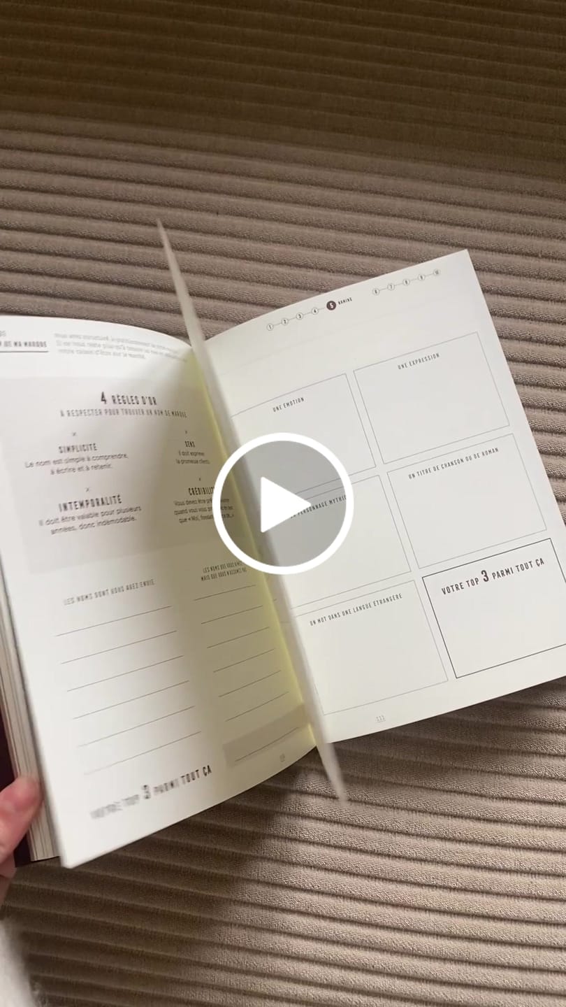 Customer video review of Carnet pour Entreprendre