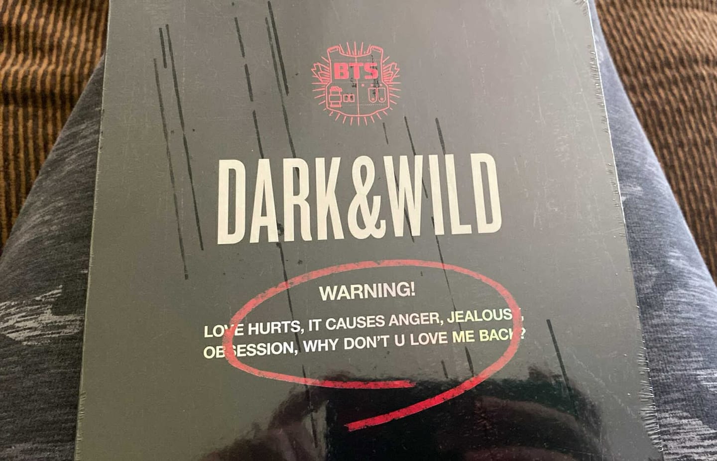 Customer photo review of BTS - 1ST FULL ALBUM DARK & WILD