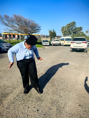 Customer photo review of Veldskoen Smart Shoe (Black)