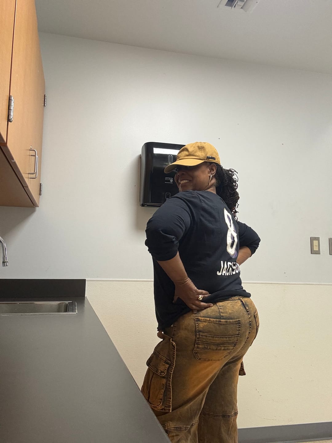Customer photo review of Zip & Go Cargo Jeans - Buy 2 Get 1 “Free"