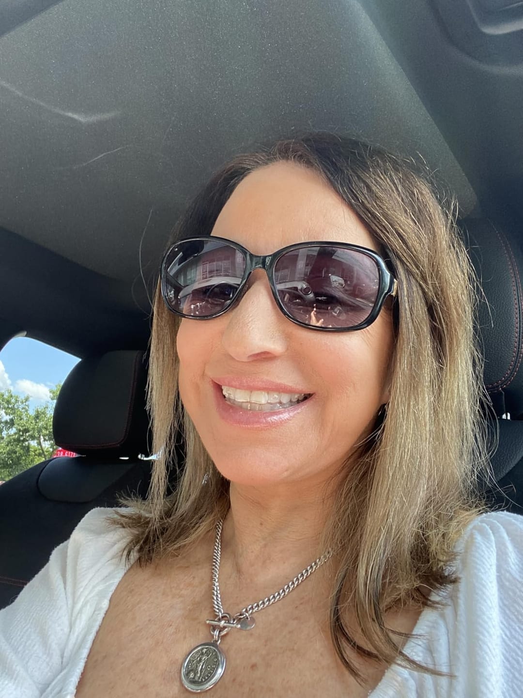 Customer photo review of 3x5 Inches Virgin Human Hair Toppers Mono Base Balayage Blonde #3/8/22