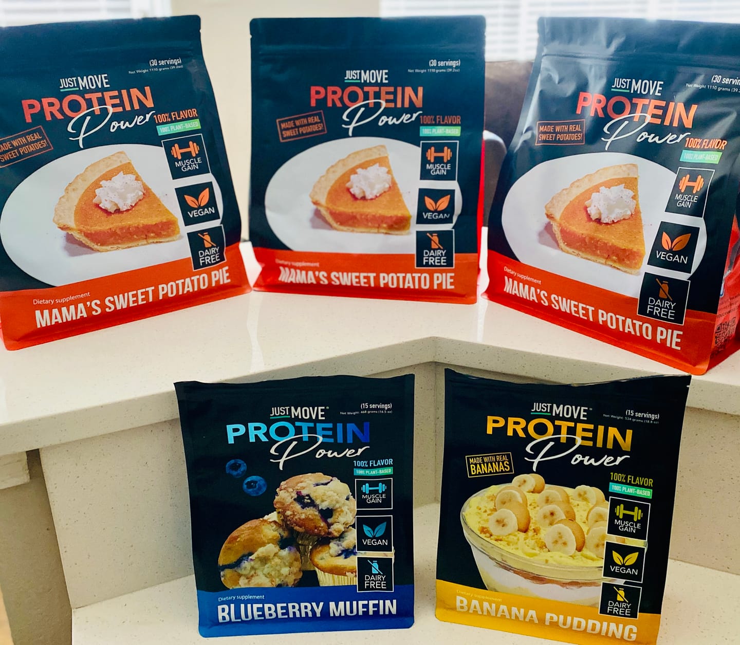 Customer photo review of Sweet Potato Pie Protein