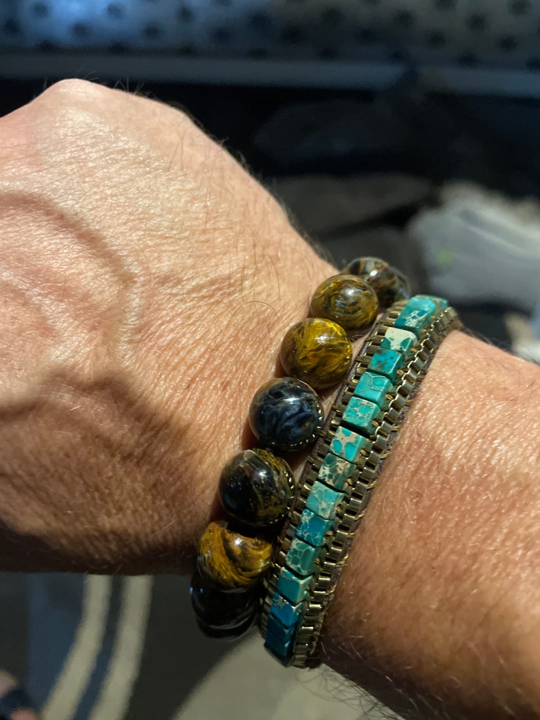 Customer photo review of Türkis Ocean - Armband