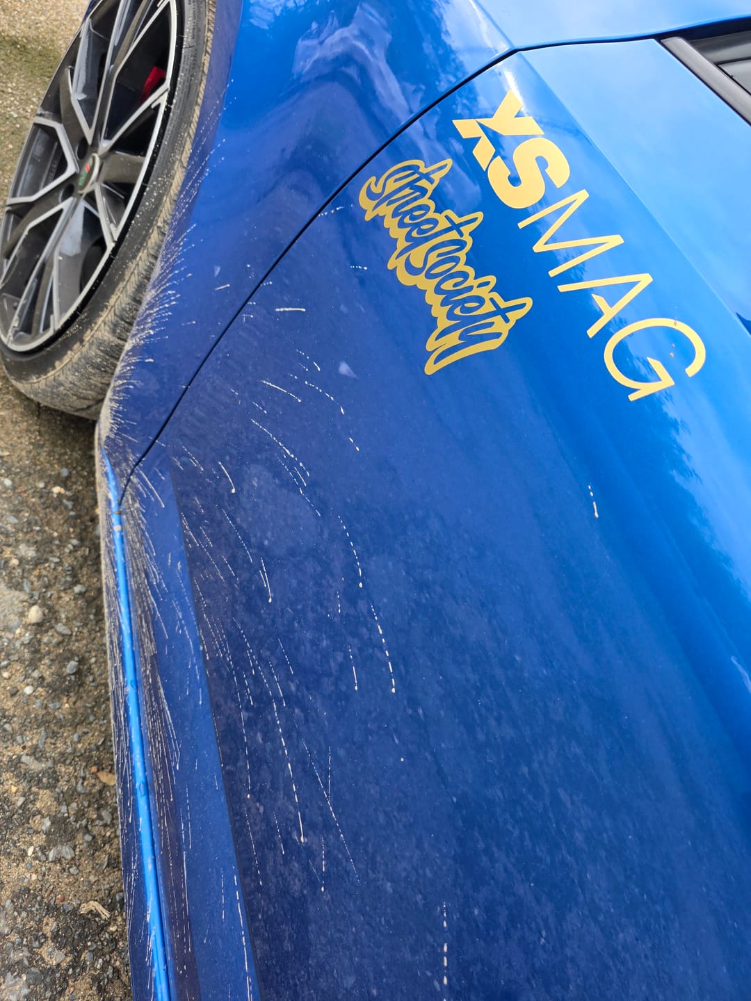 Customer photo review of Street Society Sticker "outlined"
