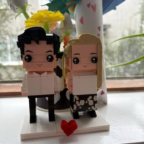 Customer photo review of Custom Fully Body Brick Figures