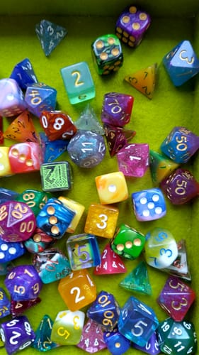 Customer photo review of Mystery Würfeltüte aus unserem Zauberkessel