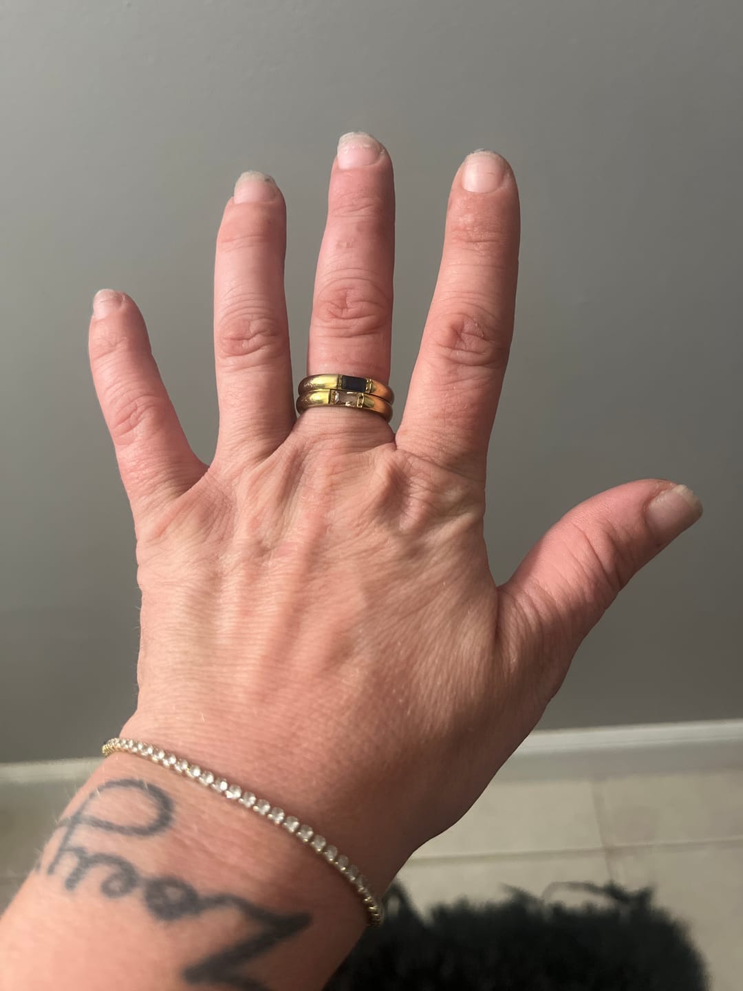 Customer photo review of Treasure Birthstone Ring