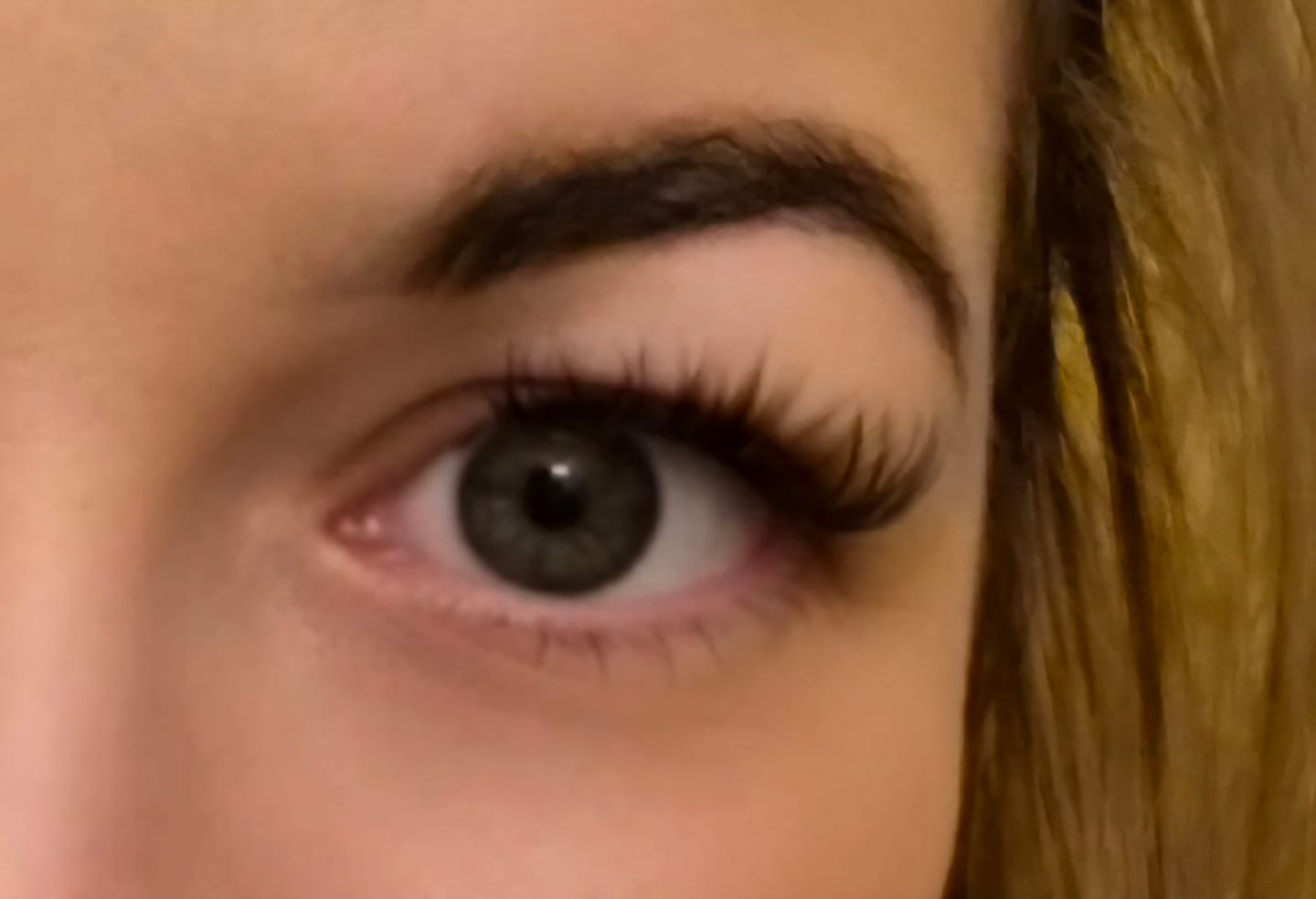 Customer photo review of Lashable LOVE FILTER samolepicí pre-glued řasy