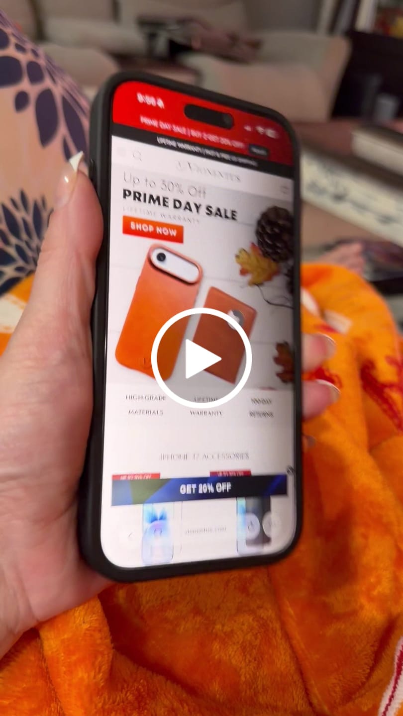 Customer video review of iPhone 17 Series Privacy Screen Protector