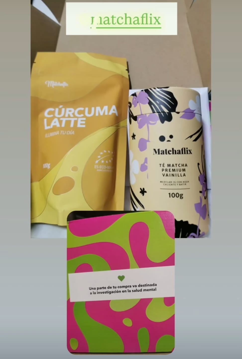 Customer photo review of Cúrcuma Latte
