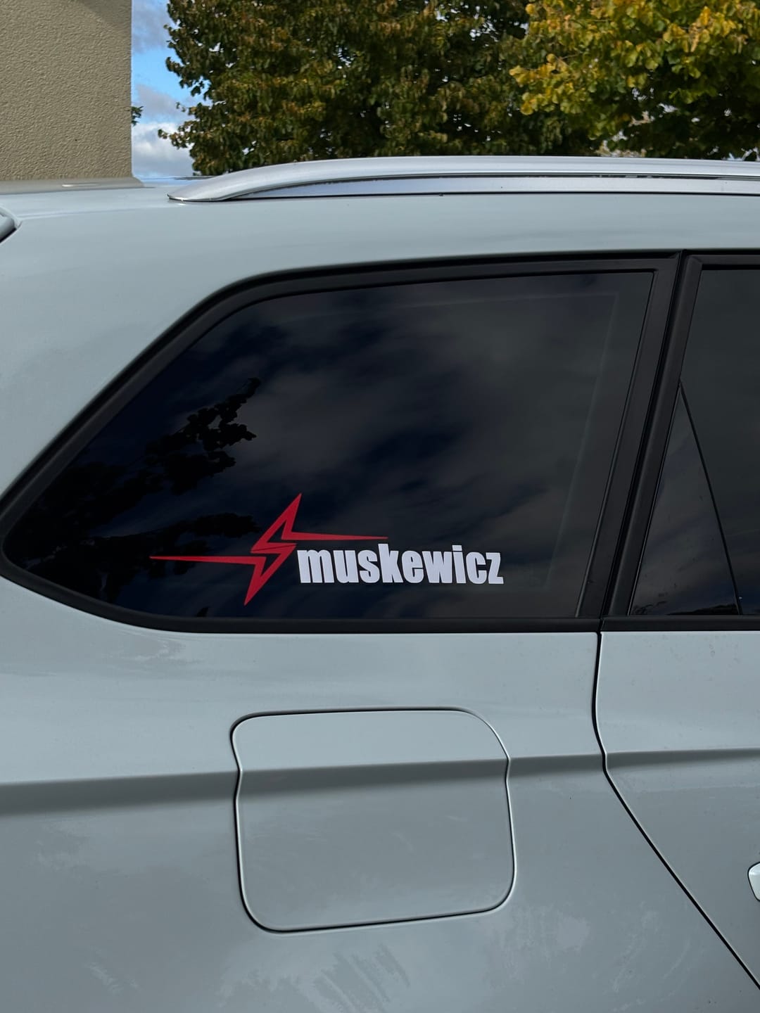 Customer photo review of Autoaufkleber