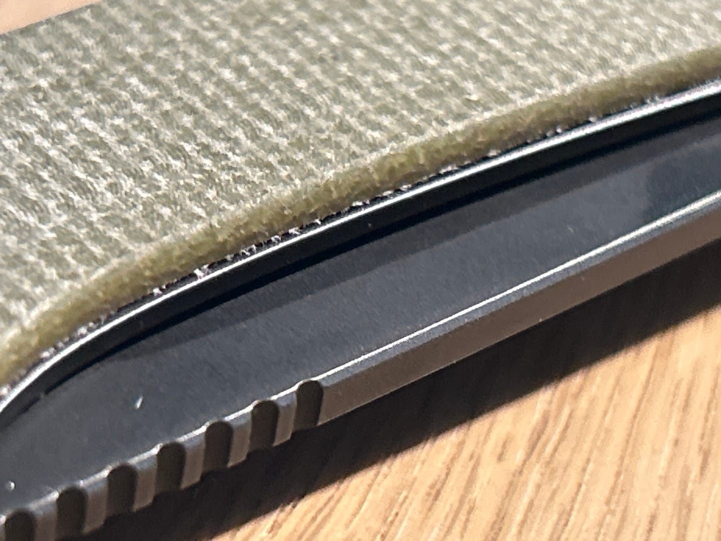 Customer photo review of Button Lock Elementum - Olive