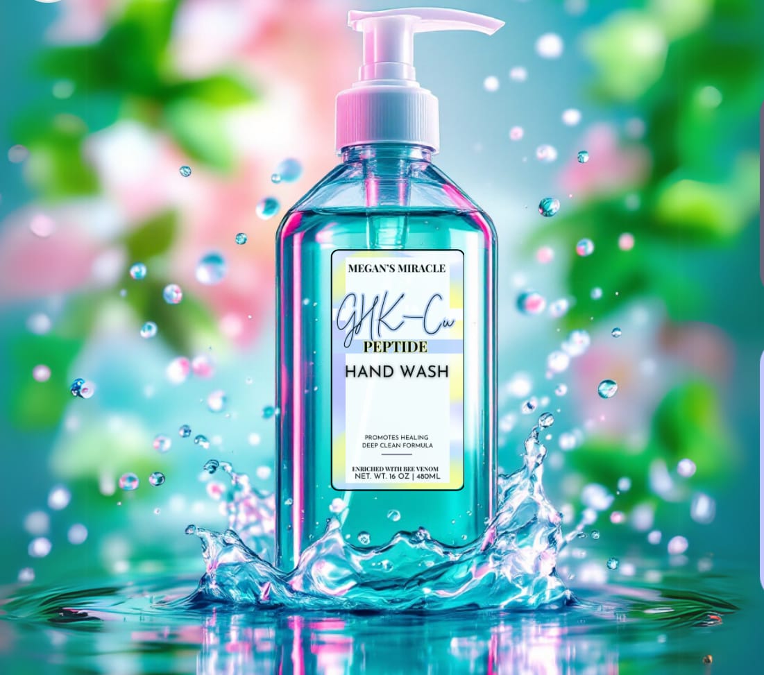 Customer photo review of GHK-Cu Healing Hand Wash