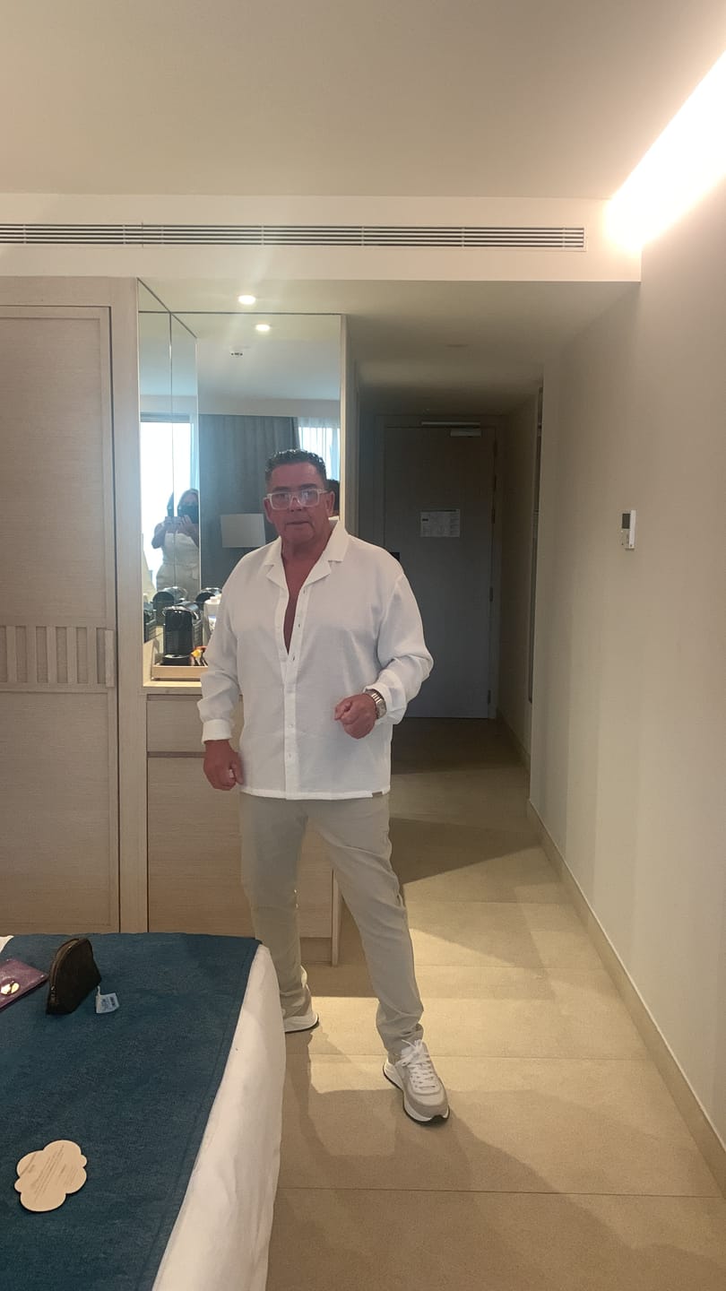 Customer photo review of Sand Slim Fit Chino