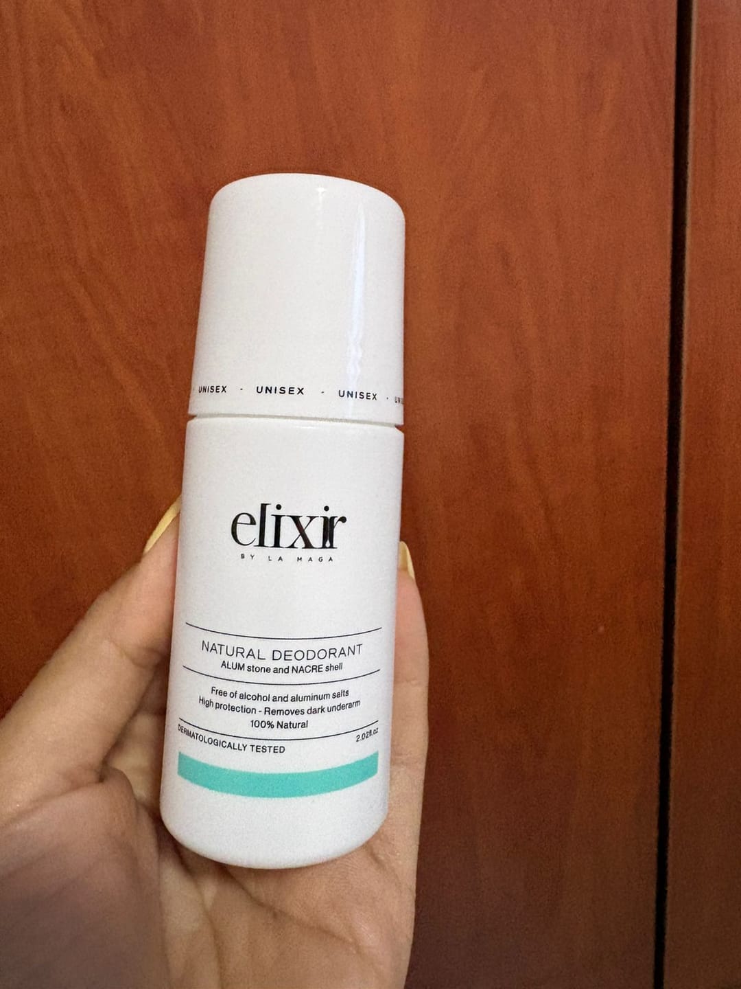 Customer photo review of Desodorante Natural Unisex