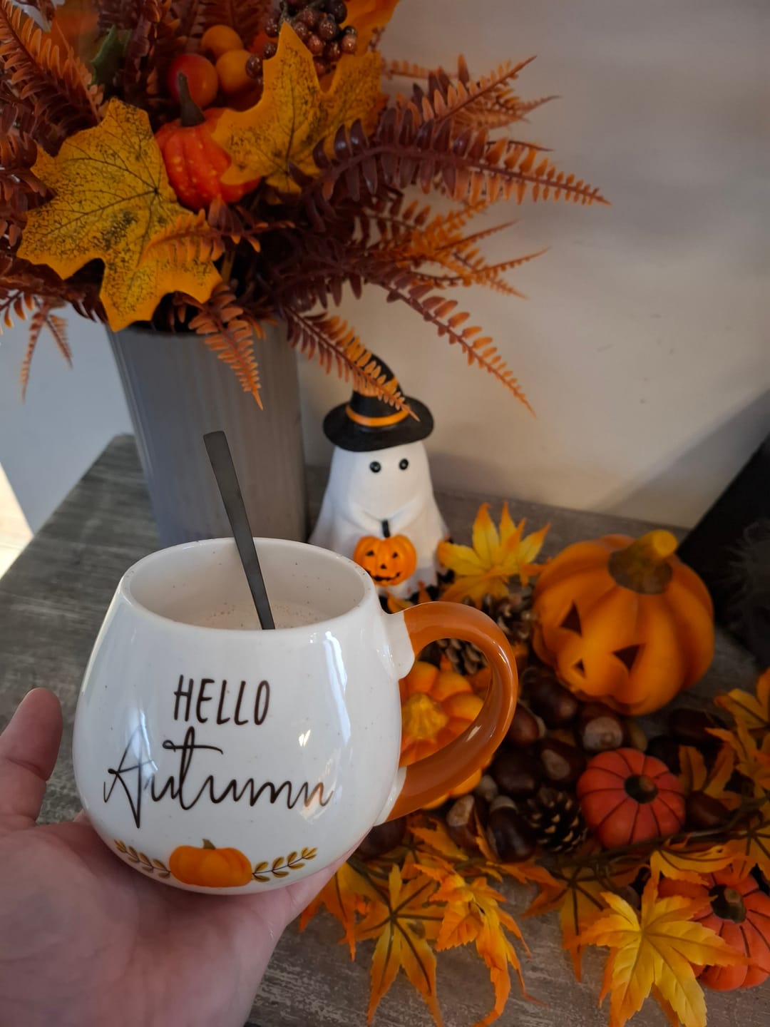 Customer photo review of Herbst-Tasse – Keramiktasse mit Herbstmotiv
