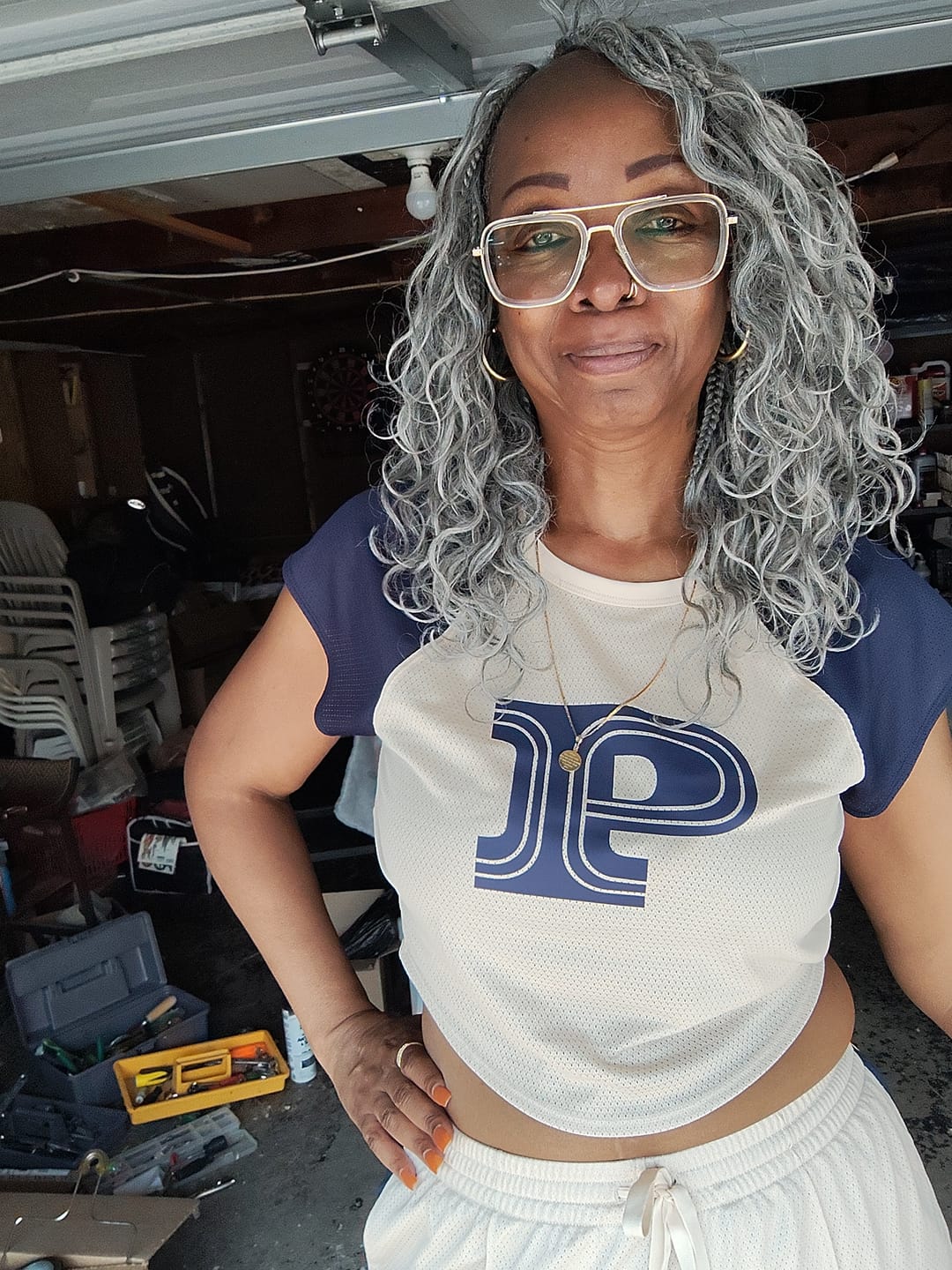 Customer photo review of Freetress Pre-Looped Crochet Braids - 3X BORA BORA BRAIDS 12"- Boho Style