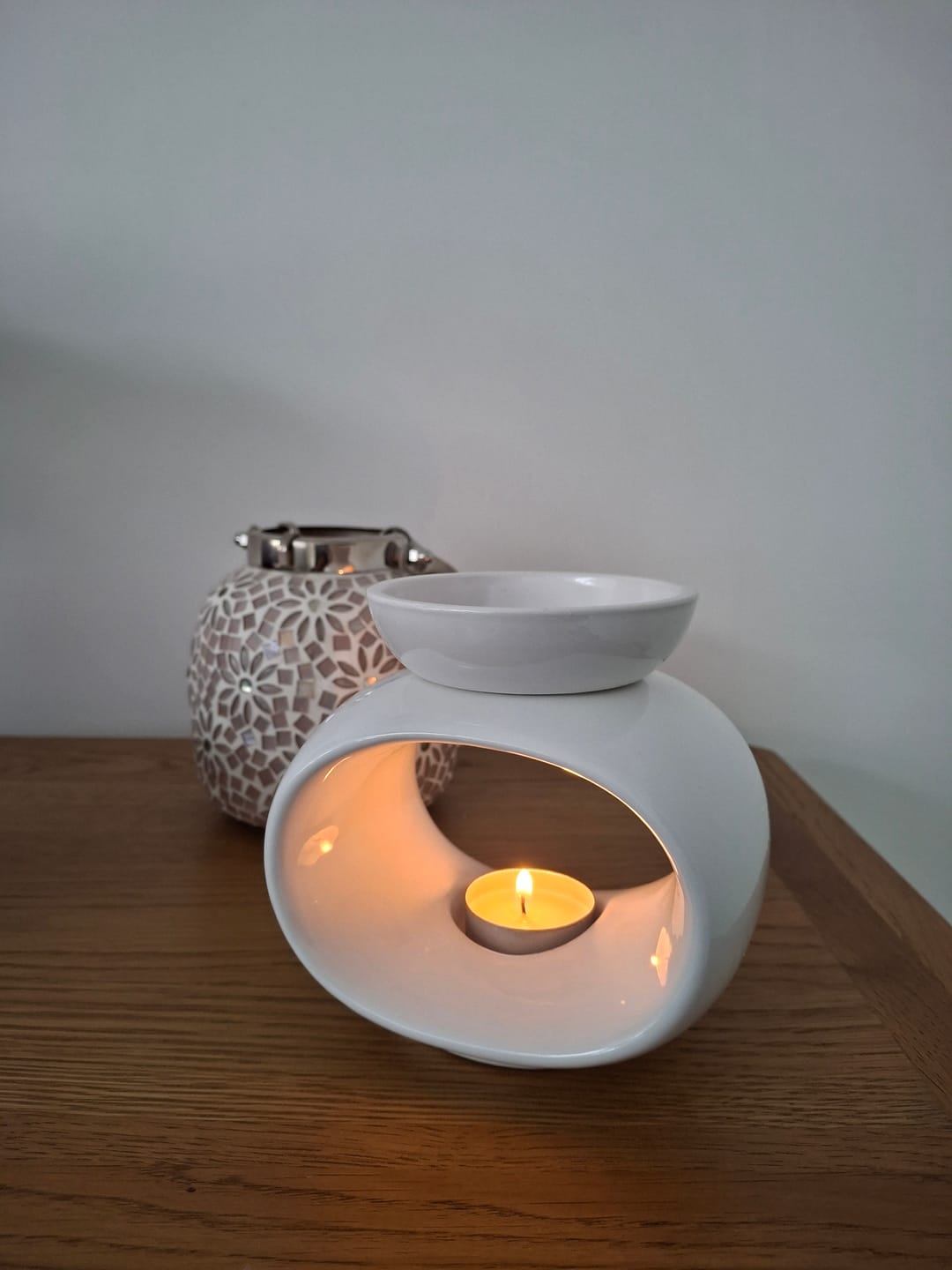 Customer photo review of Rome Ceramic Wax Burner