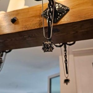 Customer photo review of Bear School Pendant