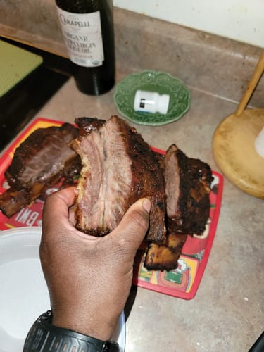 Customer photo review of USDA Choice Bone-In Short Ribs